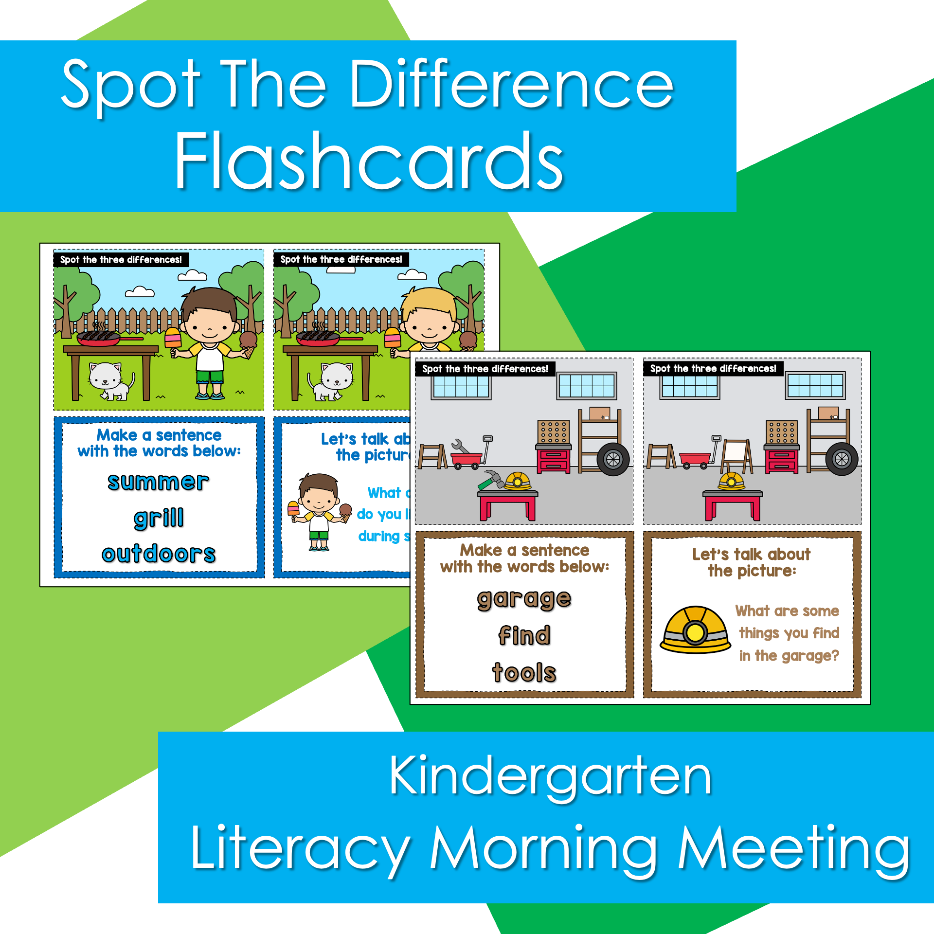 Spot The Difference Flashcards