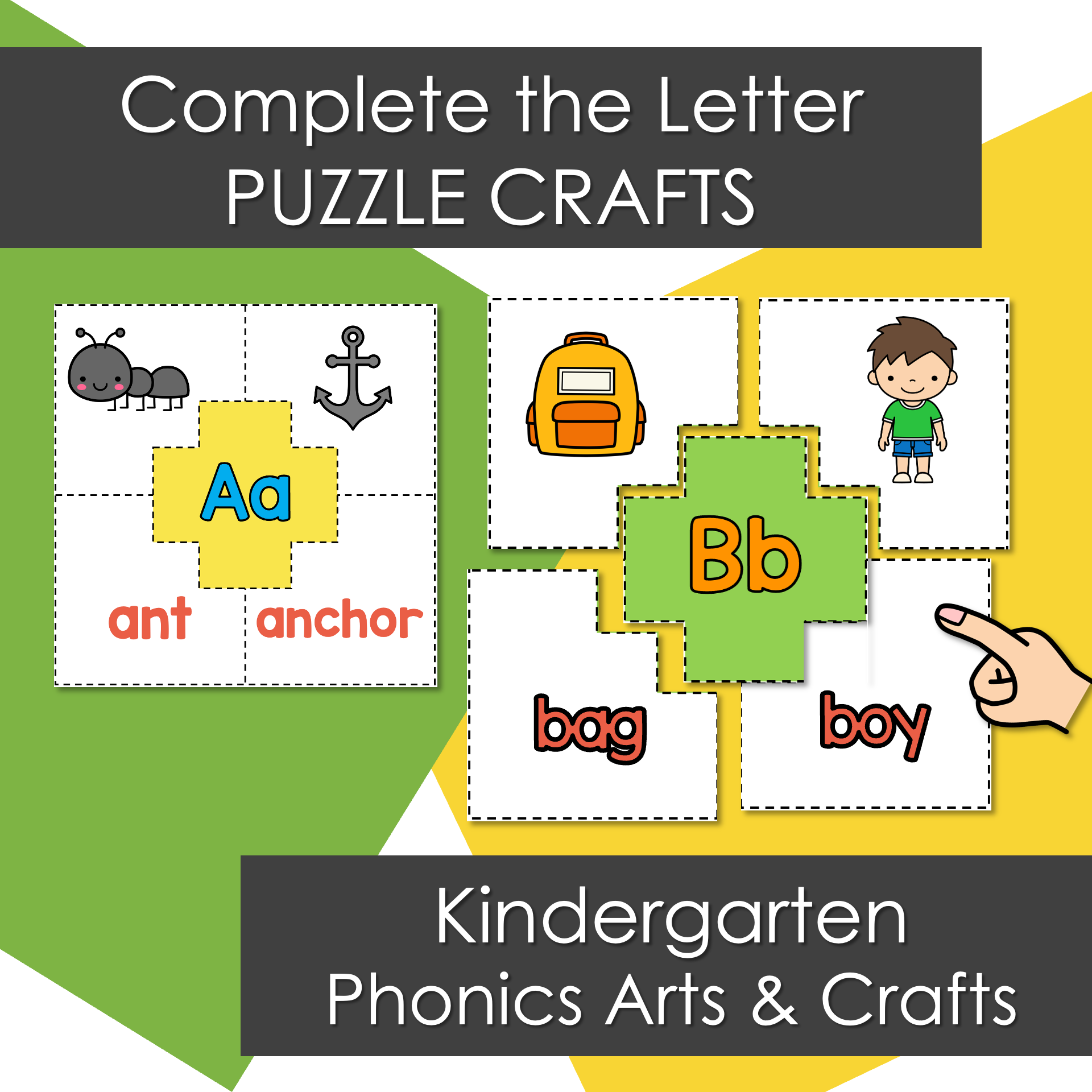 Complete the Letter Puzzle Craft