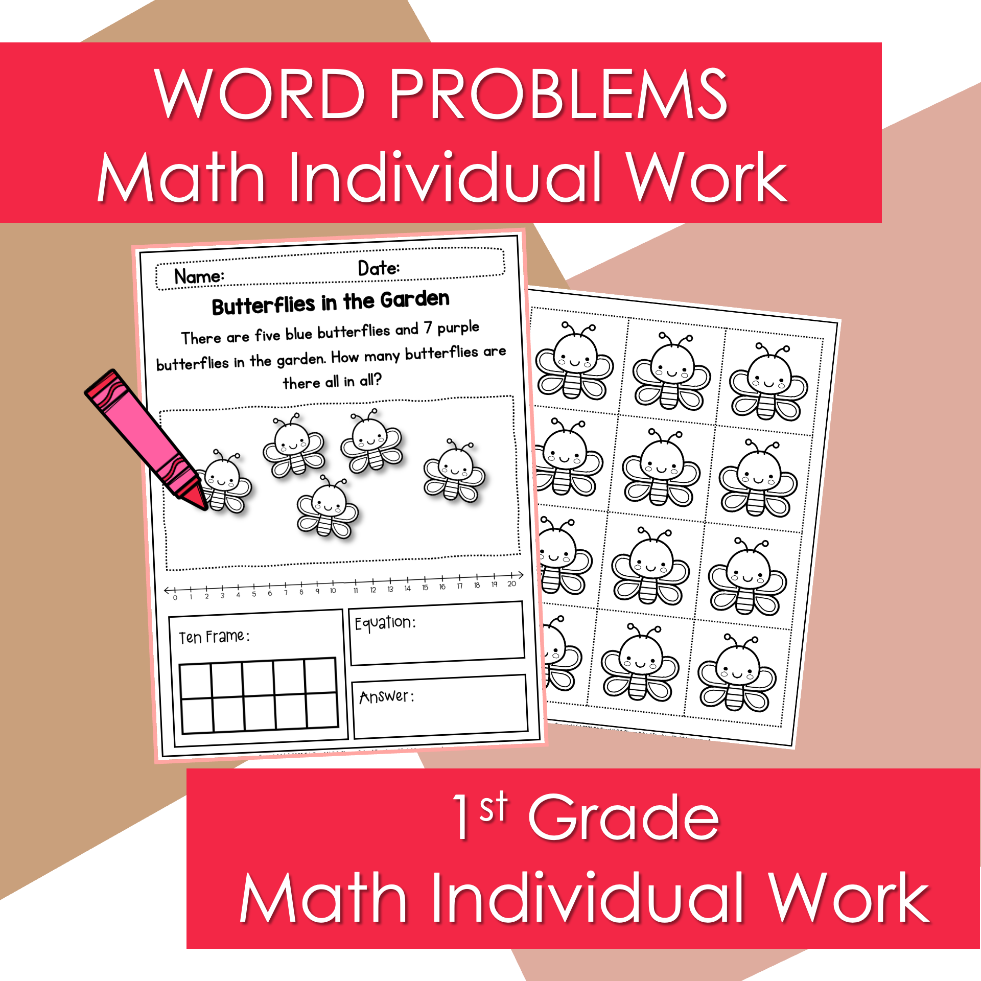 Words Problems Individual Work