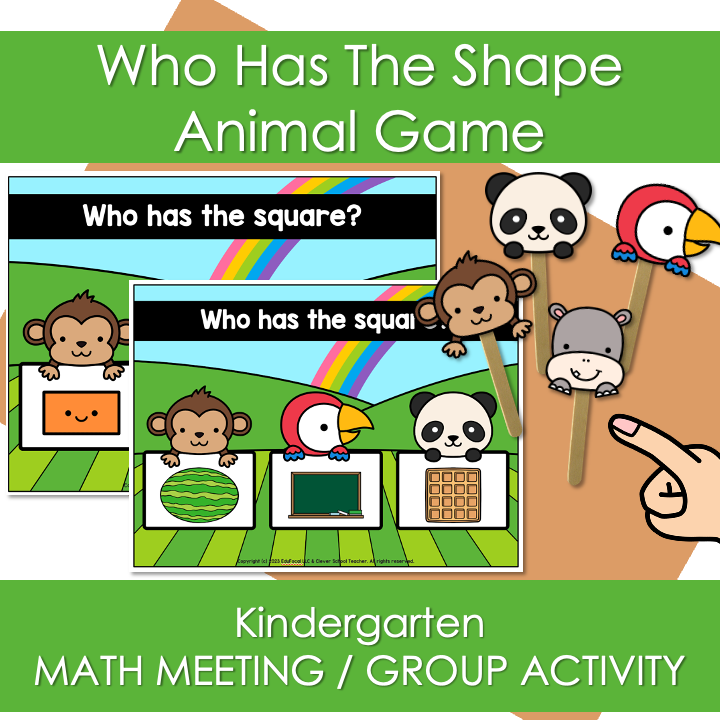 Who Has The Shape Animal Game