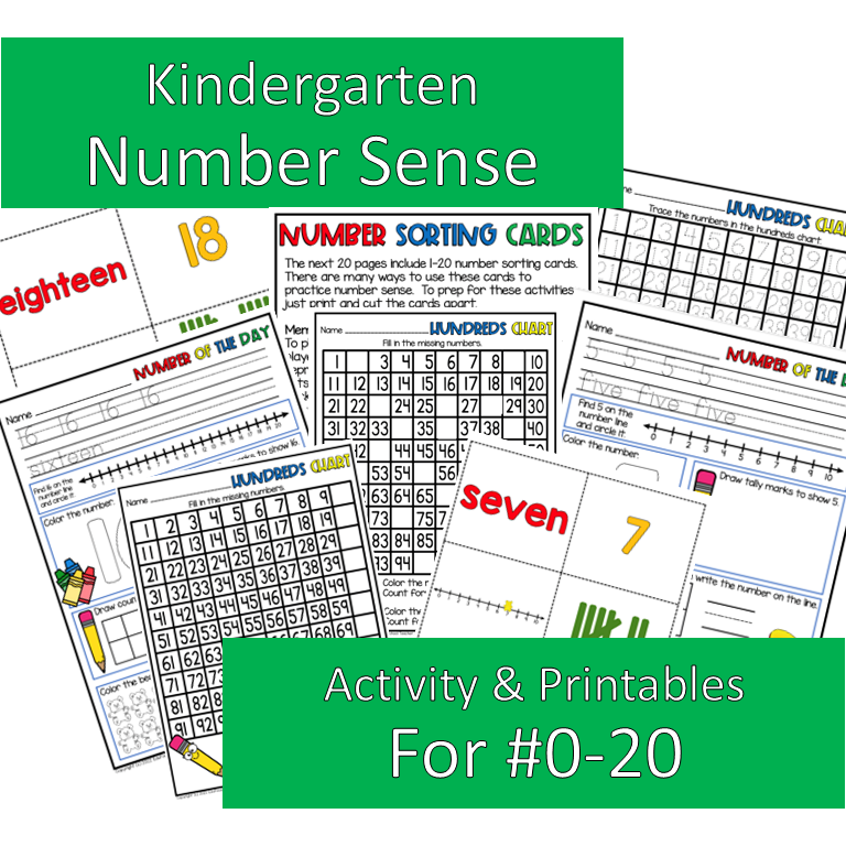 Kindergarten Number Sense