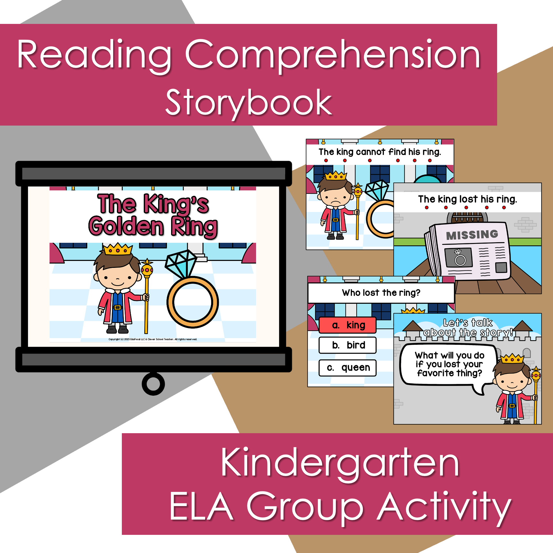 Reading Comprehension Storybook