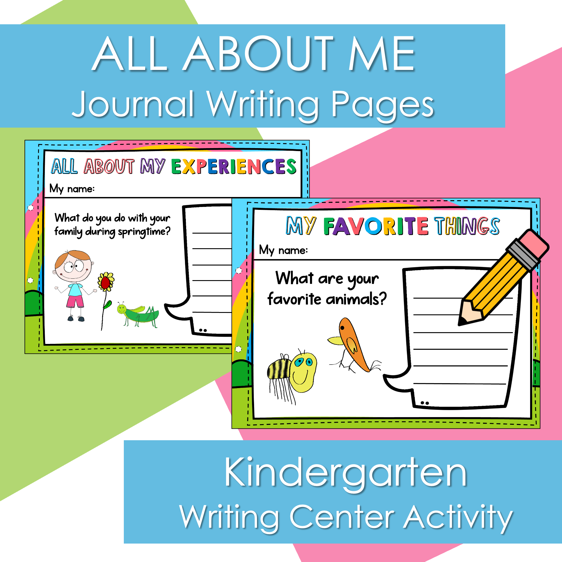 All About Me Journal