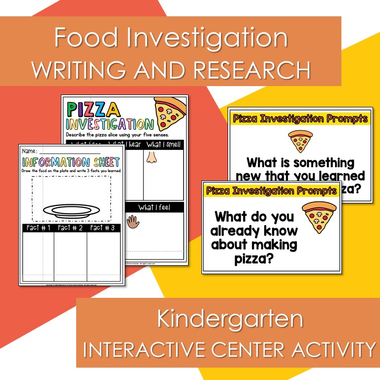 Food Investigation Writing & Research