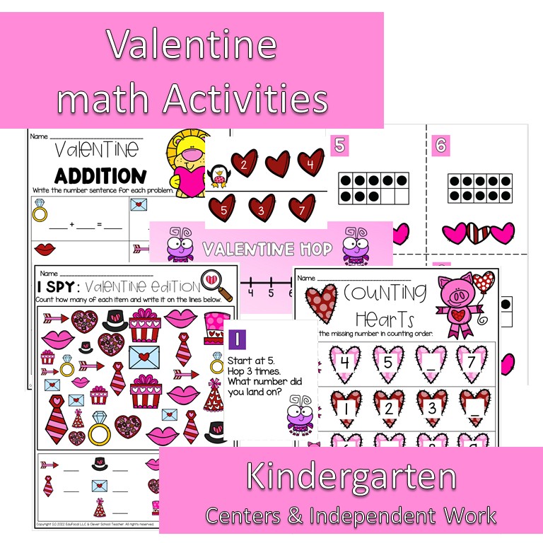 Valentine Math Activities